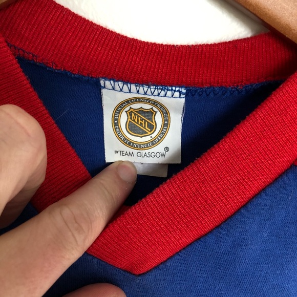 Vintage Kids New York Rangers NHL Hockey Shirt - Picture 8 of 8